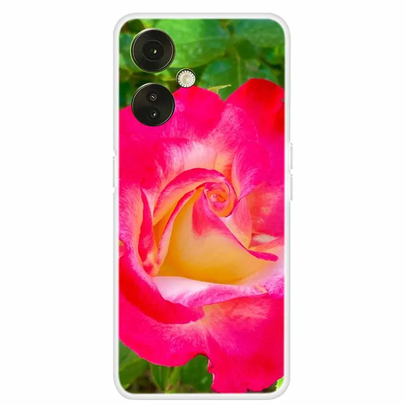 Clear TPU Soft Silicone Phone Case with Adorable Cats Design for OnePlus Nord CE 3 Lite 5G