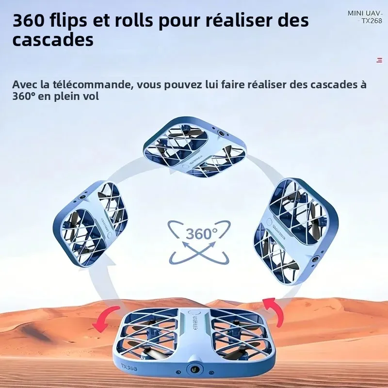 Drone 8K Camera 2.4G RC Quadcopter – Plie, Altitude Hold, WiFi FPV