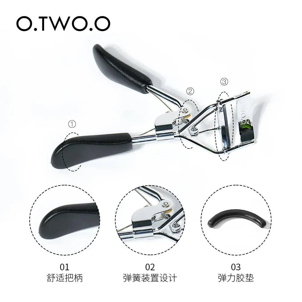 O.TWO.O Eyelash Curler Mini Portable Eyelash Curler Makeup Tool Portable Shaping and Lasting Curling Clip Lash