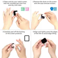 Protecteur d'écran pour Apple Watch 11, 42mm 46mm, Film en verre souple 3D HD, sans bulles, Anti-poussière, iWatch série 10 11, accessoires en verre 6