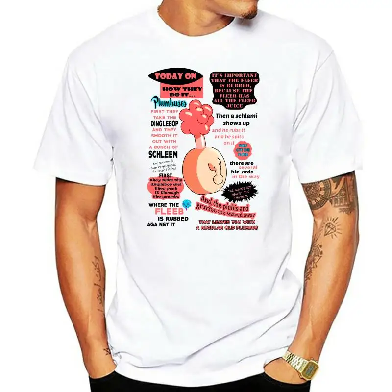 How To Make A Plumbus High Quality Print Discount 2022 New Fashion Summer Arrival Men Short Cute T Shirts |