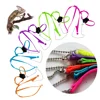 Adjustable Reptile Lizard Harness Leash Training Walking Rope Pet Leash Anti-Bite Harness Leash Pet Collar Chest Strap Lizard 4