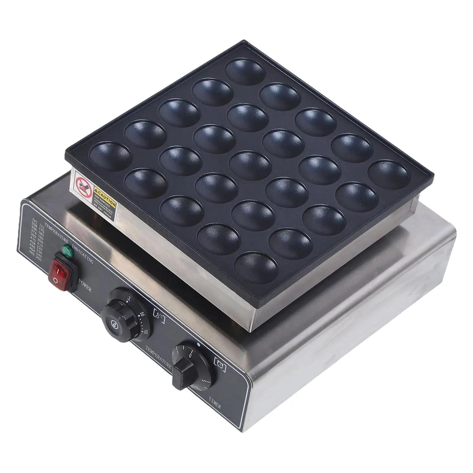 Cupcake Machine Electric Small Waffle Bites Household Non Stick Compact Waffle Maker for Snacks Breakfast Muffins Donut Desserts