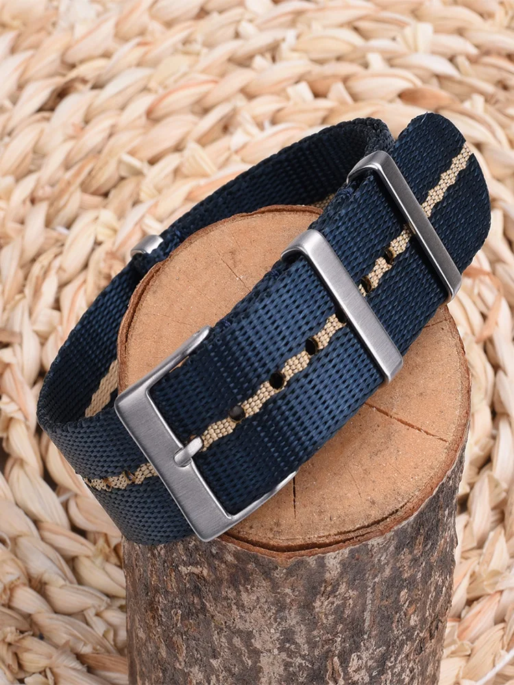 Heavy Duty Military Nylon Watch Strap - Rugged Army Sport Band