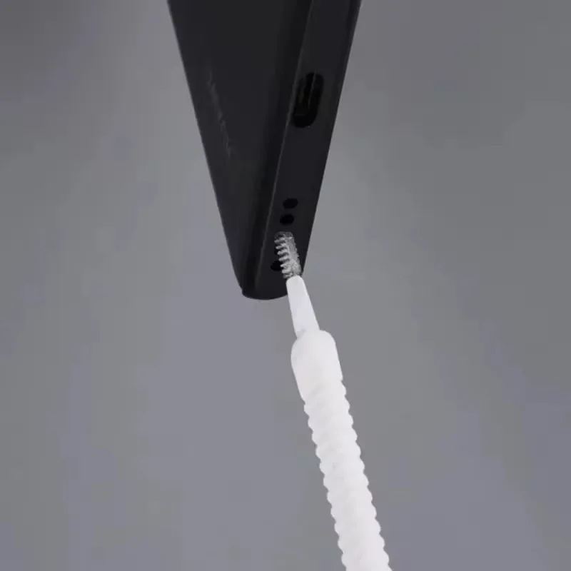 Universal Charging Port Dust Plug and Cleaning Kit with Cleaner Brush