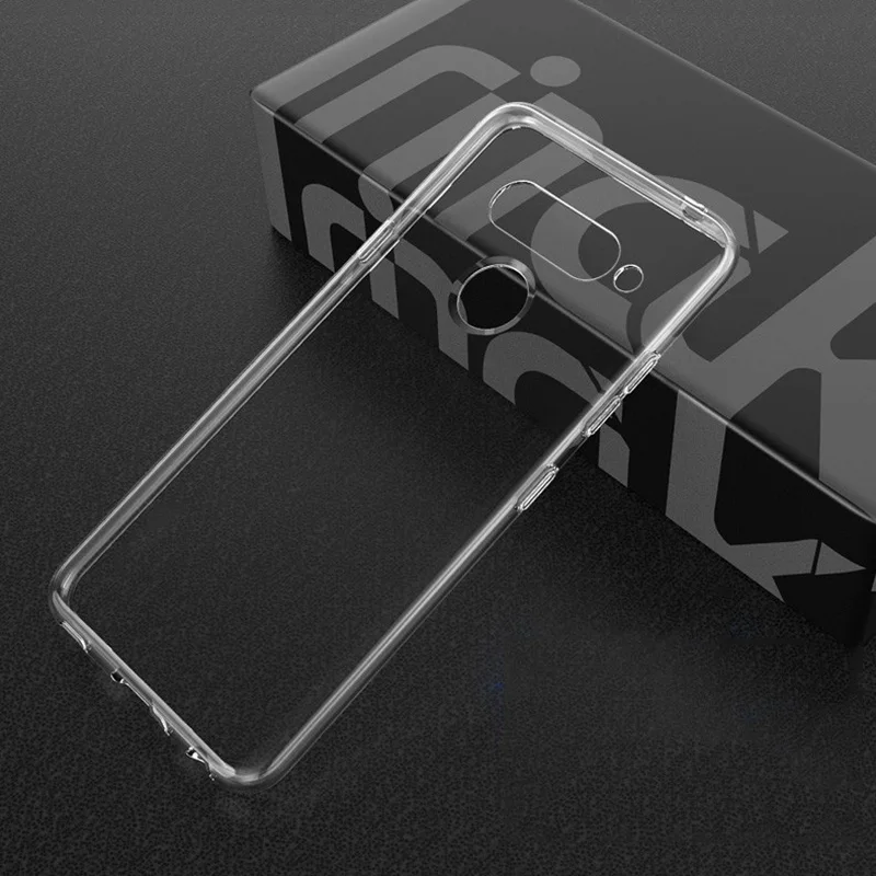 Premium Clear Silicone Soft Back Phone Case - Anti-Knock Protection