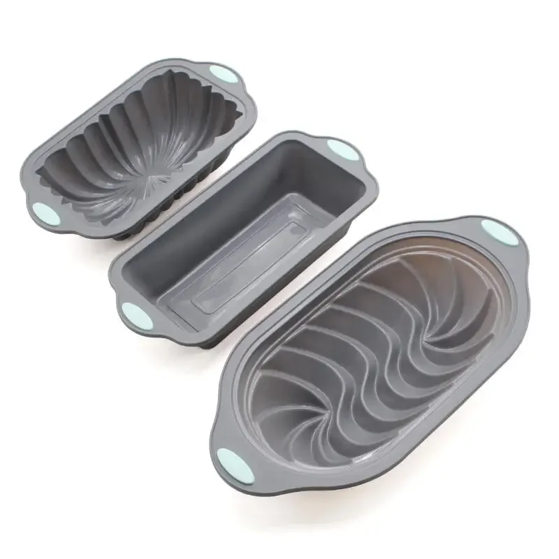 

Heat Resistant Silicone Loaf Bread Muffin Donut Cake Baking Tray Oven Baking Pan Silicone Bakeware Set Silicone Cake Pan Set