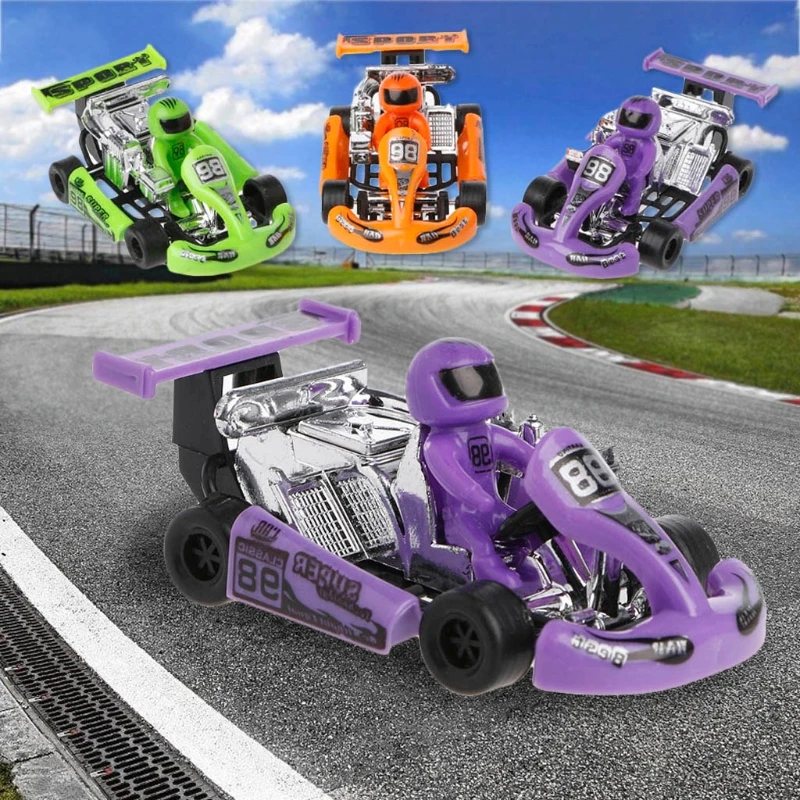 

Alloy car model Go-Kart game sport vehicle plastic motor pull back toy Dropship