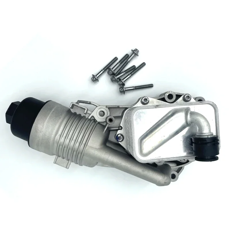 11428661958 11428649177 11428580412 New Aluminum Cooling Oil Filter For BMW X1 X2 F39 F45N F49N F52 Mini Cooper F56 F54 F55