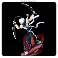 ⁦مجسم أنمي ديمون سلاير - تينغن أوزوي هاشيرا برأسين تبديل 27 سم | Demon Slayer Tengen Uzui Hashira Double Head Sculpt 27cm⁩ - الصورة ⁦5⁩
