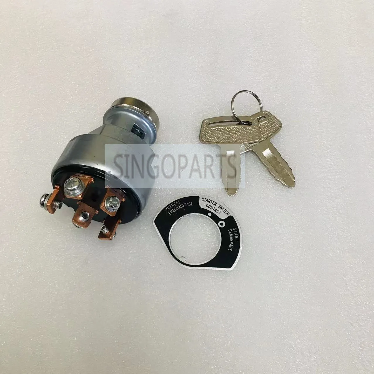 

66706-55120 Ignition Switch Key 2 Fits For Kubota Tractor T255 D722 D902 D905 D1005 D1105 More Models