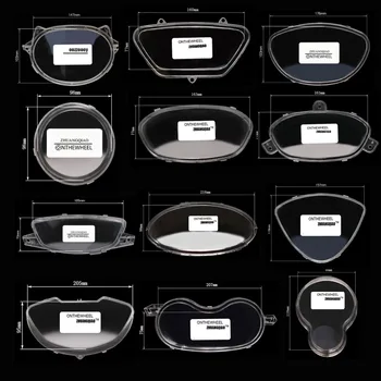Motorcycle Motocross Moped Speedometer Tachometer Dashboard Instrument Glass Plastic Lens Cover For Scooter ATV E-Scooter