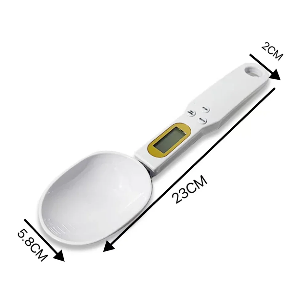 Mini Electronic Kitchen Scale 500g 0.1g LCD Measuring Spoon