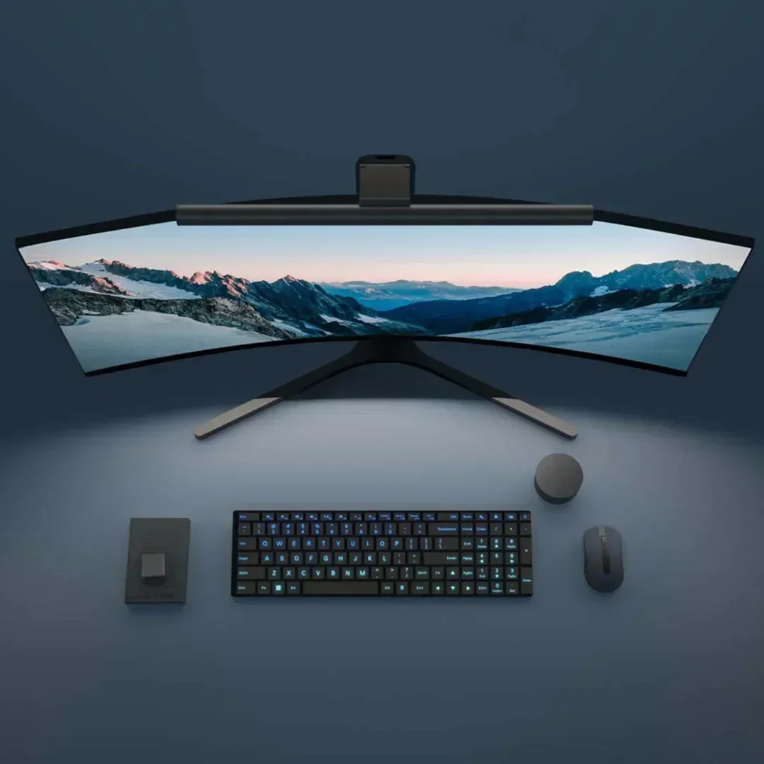 Xiaomi Mijia Desk Lamp Upgraded 1S 1nd Gen Ra95 Remote Control For Computer PC Monitor Screen Bar Hanging Light LED Work Mi Home led lamp
