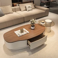 Table basse italienne élégante, tendance, classique, Premium, belle Table basse, moderne et minimaliste, meubles de maison 6