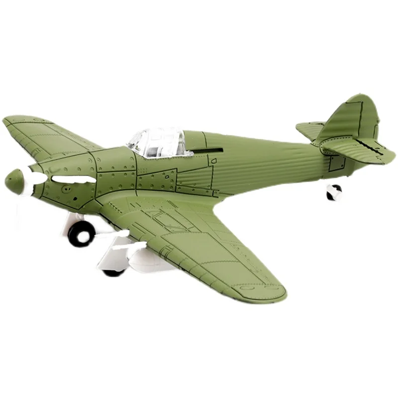 허리케인 P-51 조립 퍼즐 모델 군용 비행기 장난감, 4D 1/48 WW II 전투기 BF-109 스핏파이어 F4U
