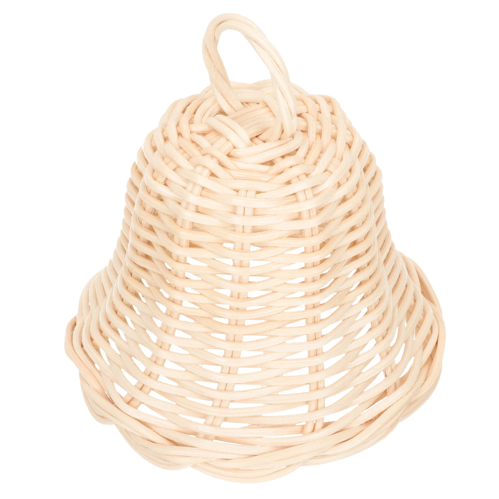 

Xmas Practical Useful Decorative Party Photo Prop Rattan Bell Shape Ornament Christmas Pendant Christmas Ornament DIY Pendant