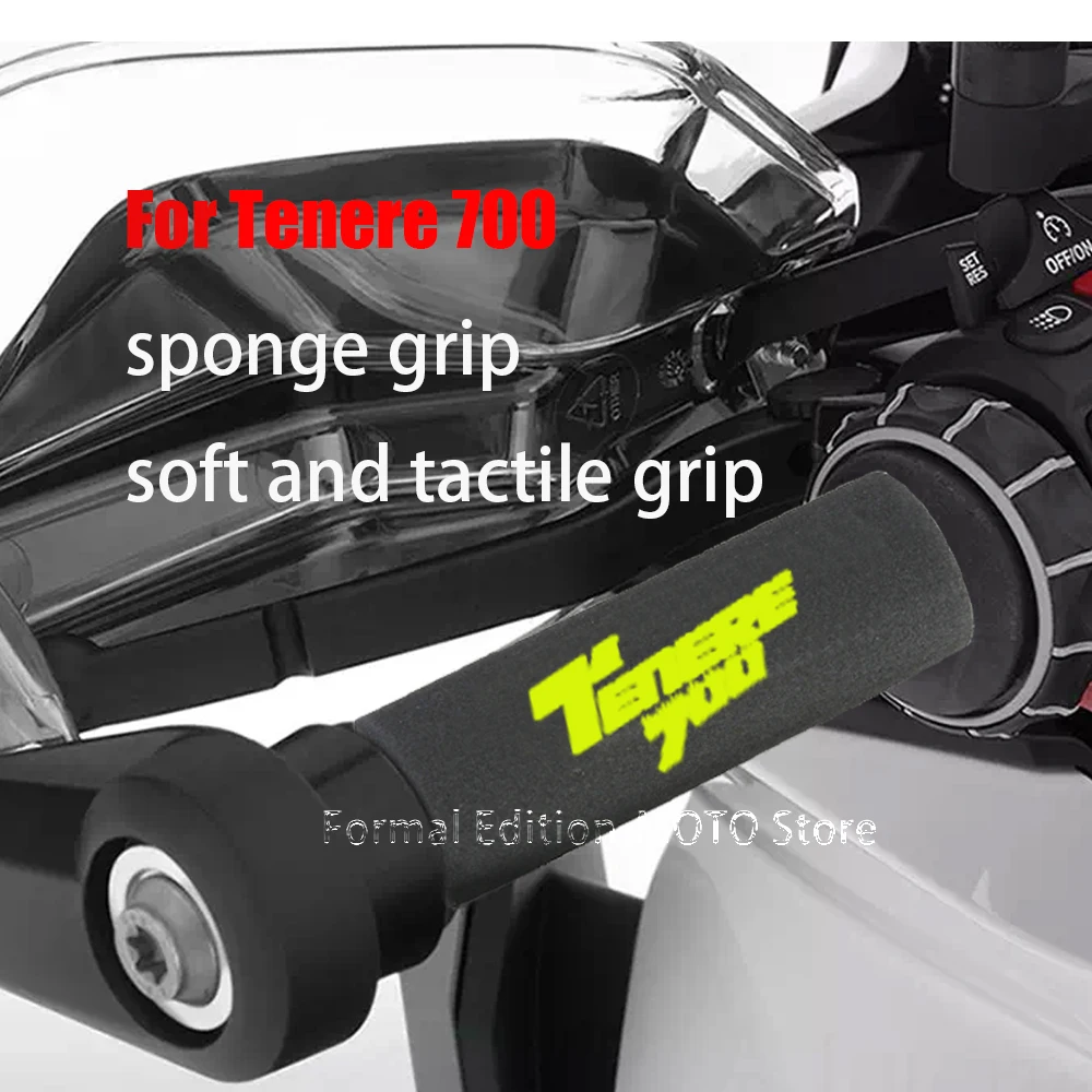 

Handlebar Grip Sponge Cover for YAMAHA Tenere 700 Non-slip Shockproof Motorcycle Sponge Grip for YAMAHA Tenere 700