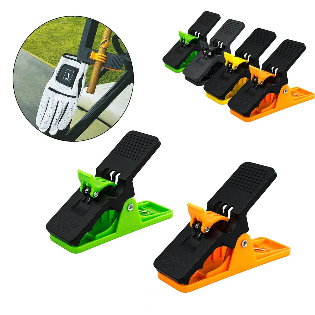

Portable Plastic Cigar Holder, Multifunctional Golf Cigar Holder Accessories Double Cigar Holder 1PC
