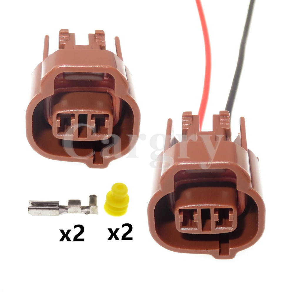 

1 Set 2P High Quality Car Cable Waterproof Connector 6189-0033 Car Starter Water Temperature Sensor Electric Wire Socket