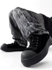 Retro luxury brand Man sneaker Genuine leather suede Big Head Sneakers Men's Shoes Oversized size 46 High Street ugly shoes 4