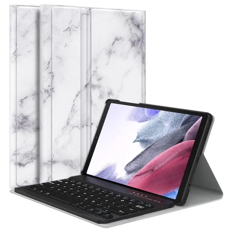

Keyboard Case for Samsung Galaxy Tab A7 Lite 8.7 Inch 2021Slim Lightweight Stand Cover Detachable Wireless Bluetooth Keyboard