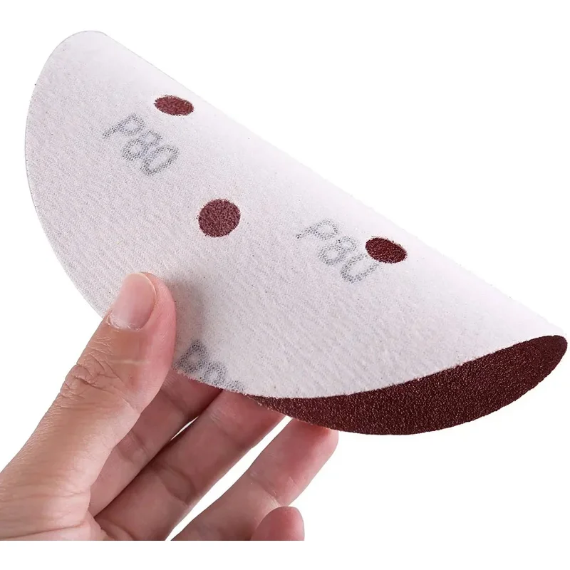 10pcs 6 Inch 6 Holes 150MM Sanding Discs 40-2000 Grit Flocking Sandpaper Orbital Sander Hook and Loop Sand Paper