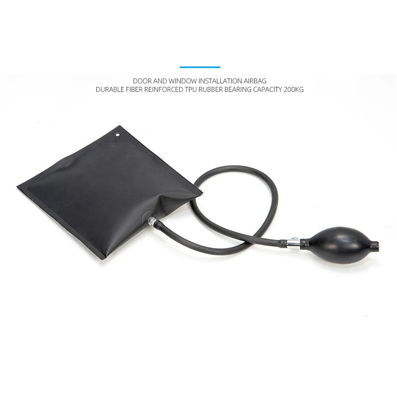 Black Air Pump Bag Wedge Cushion Automotive Car Inflatable Shims Auxiliary  Positioning Tools For Window And Door Installation