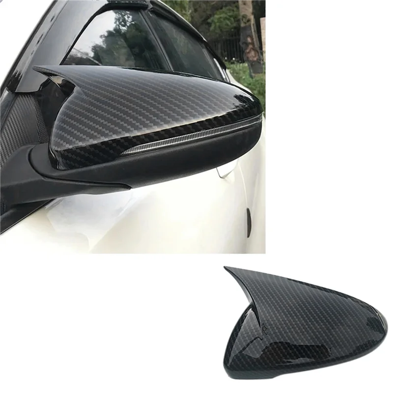 

Rearview Mirror Cover Trim for Forte Cerato 2019-2022 Mirror Modified Horns Shell Sticker Caps