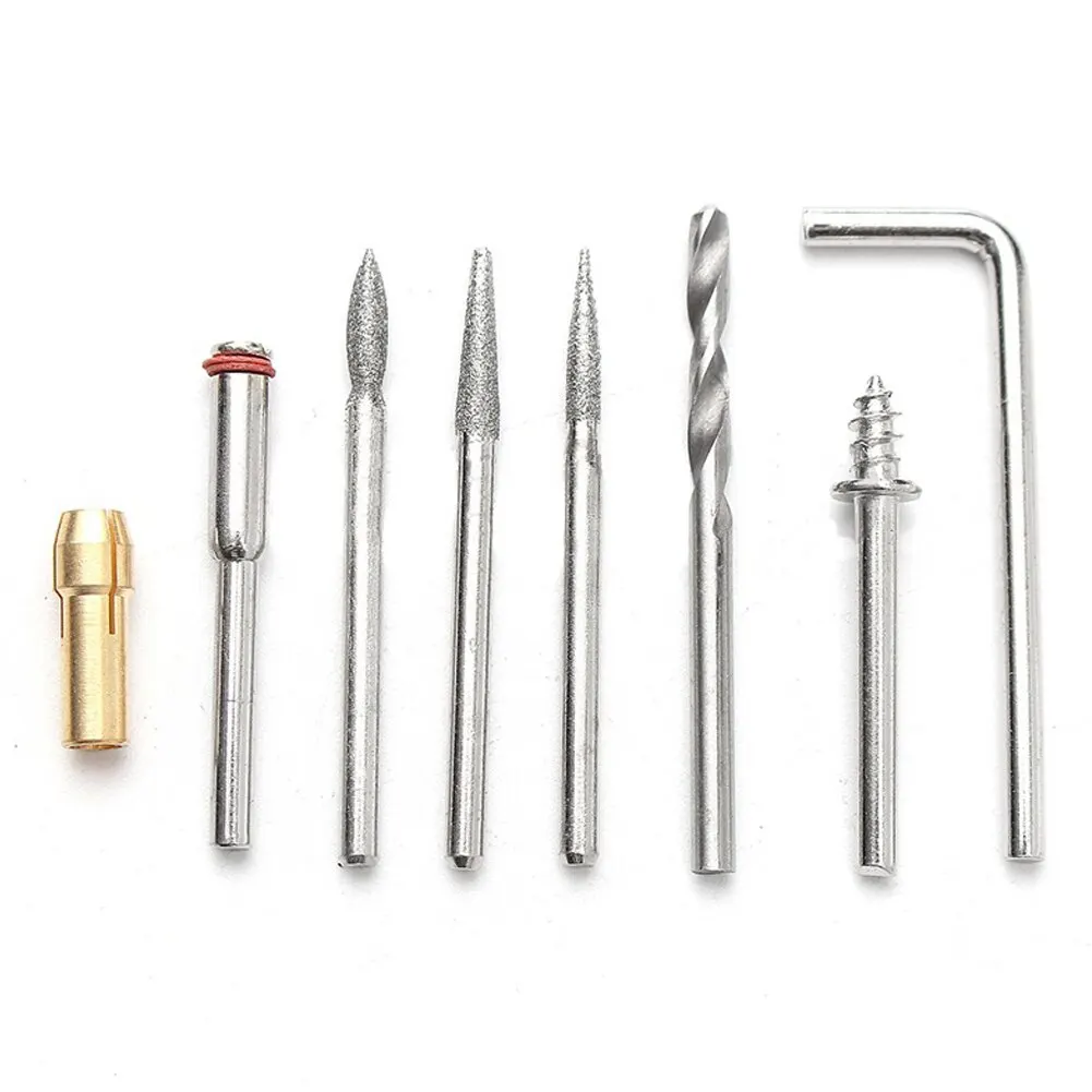 Micro Abrasive Rotary Tool & Polishing Kit - 40 Piece Set
