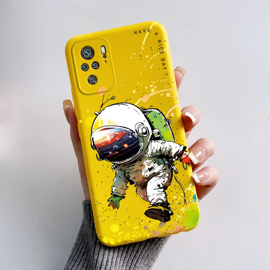 Adorable Panda & Dog Silicone Soft Cover for Xiaomi Redmi Note 10 Series
