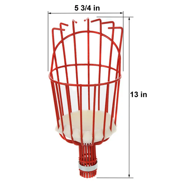 Fém Üvegházhatású Gyümölcsök Szedés Szerszám Alma Körte Peaches Narancssárga Fogó Válogató - Image 6