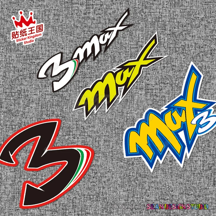 Per Aprilia Rsv4 Tuono V4 Sbk Motogp Max Biaggi 3 Max Racing Team Casco Moto Moto Moto Decalcomania Adesivo Impermeabile M10