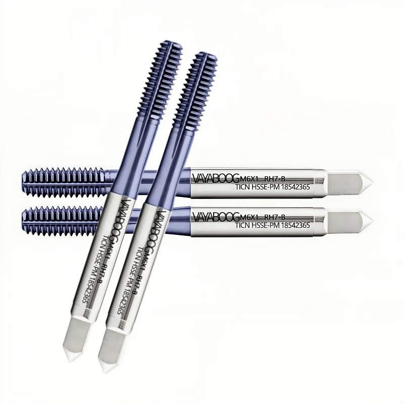 HSSE-PM 1개 TICN 코팅 롤 포밍 탭 M1 M2 M3 M4 M5 M6 JIS 기계 나사탭 M7 M8 M9 M10 M11 M12