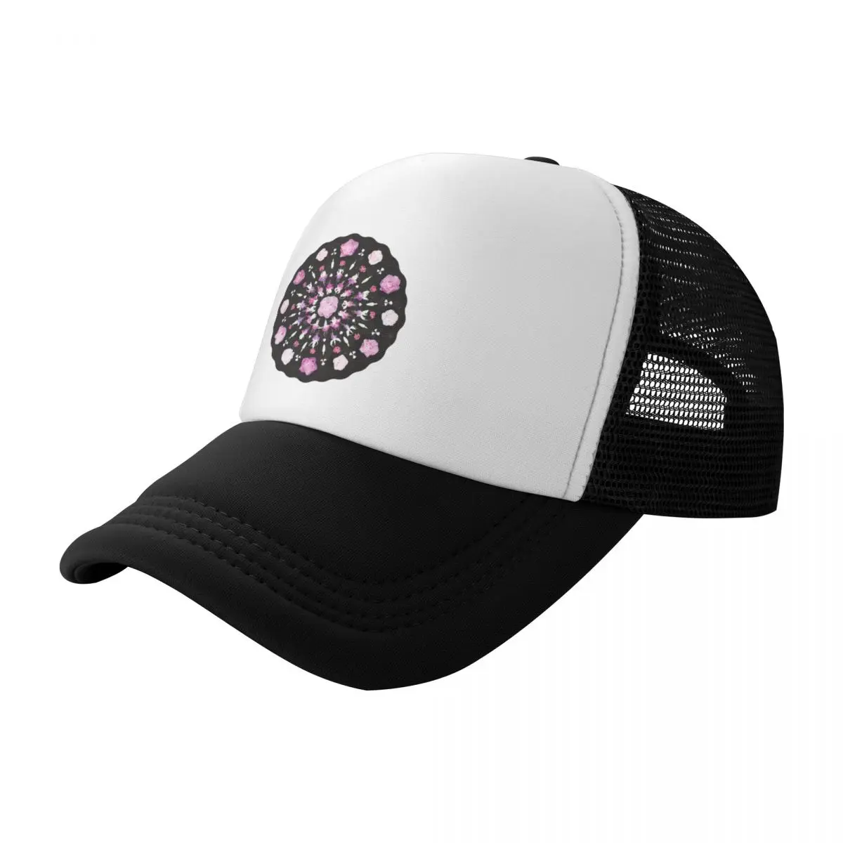 

Nurturing Soul - Summer Season, Garden Flower Mandala Baseball Cap fashionable cute Caps Male Women's