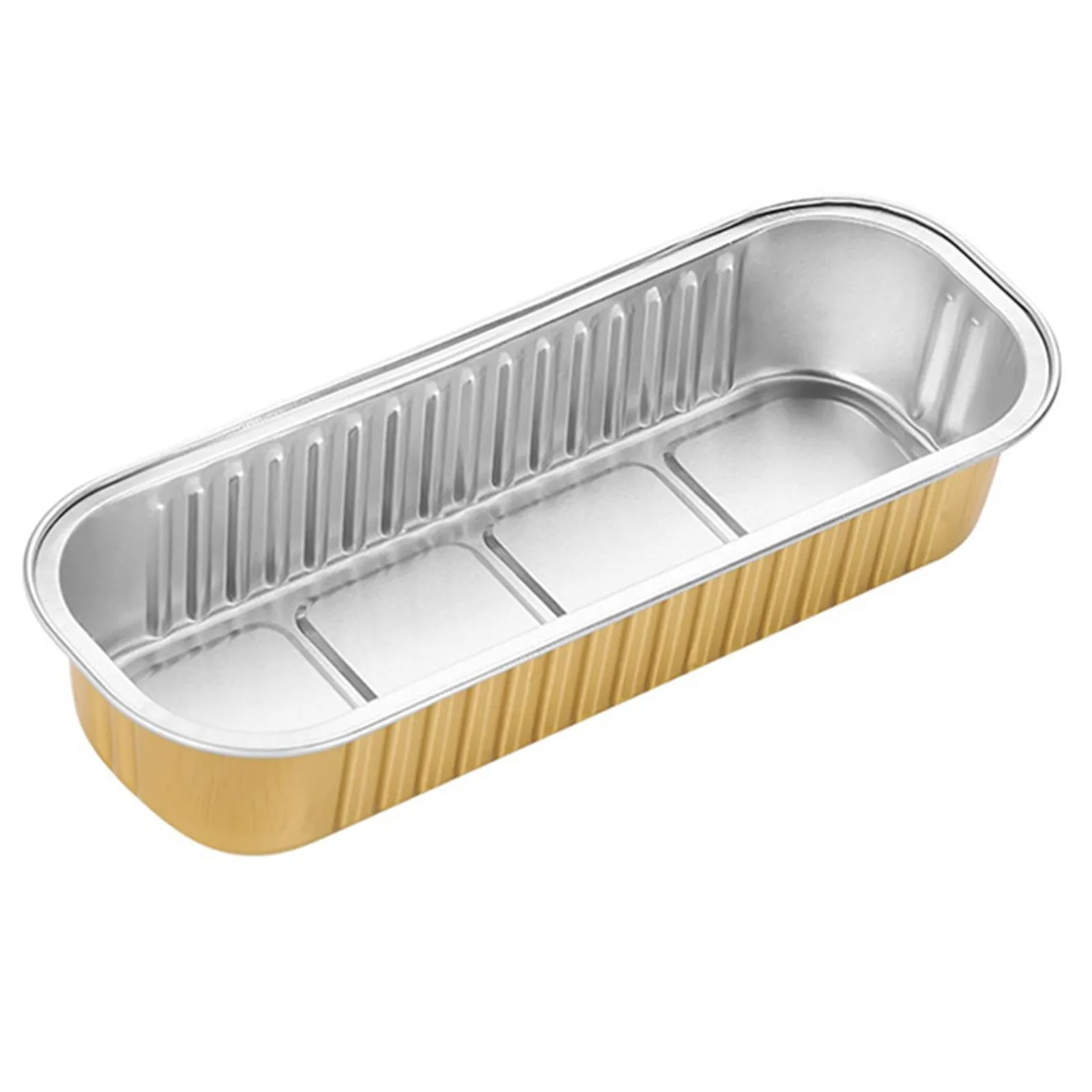 200ml Foil Pans Bread Pan Baking Loaf Disposable Aluminum Box Mold Cake  Molds Dessert Boxes Tins Lasagna Bakewares - AliExpress