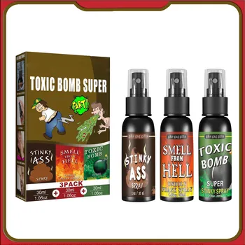 30ml Poop Spray Creative Liquid Fart Gag Prank Joke Spray Funny Toy Non-Toxic Stink Bombs Extra Strong Smelly Stinky Gas Spray 1
