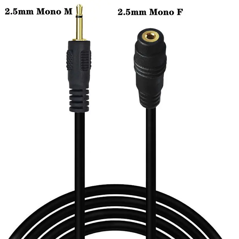 Aigital Adattatore audio da 2,5 mm maschio a 3,5 mm femmina, placcato oro convertitore 2.5mm a 3.5mm per cuffie, Headphone Adapter -Stereo o mon (2 pezzi