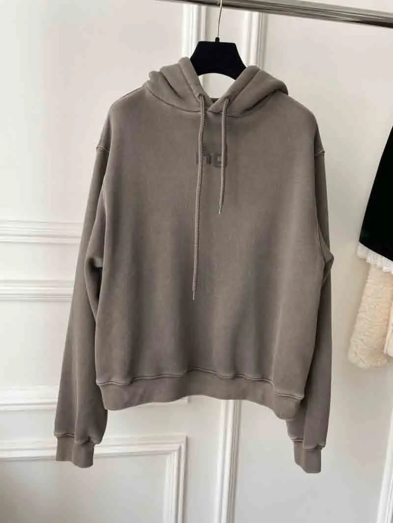 

2024 New Loose Casual Sports Style Long Sleeve Hooded Letter Sweater Women's Hoodie Single Wear