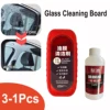 Car Glass Oil Film Remover Automotive Windshield Sponge Cleaning Brush Car Windows Oil Film Stain Cleaner Car Cleaning Tool 1