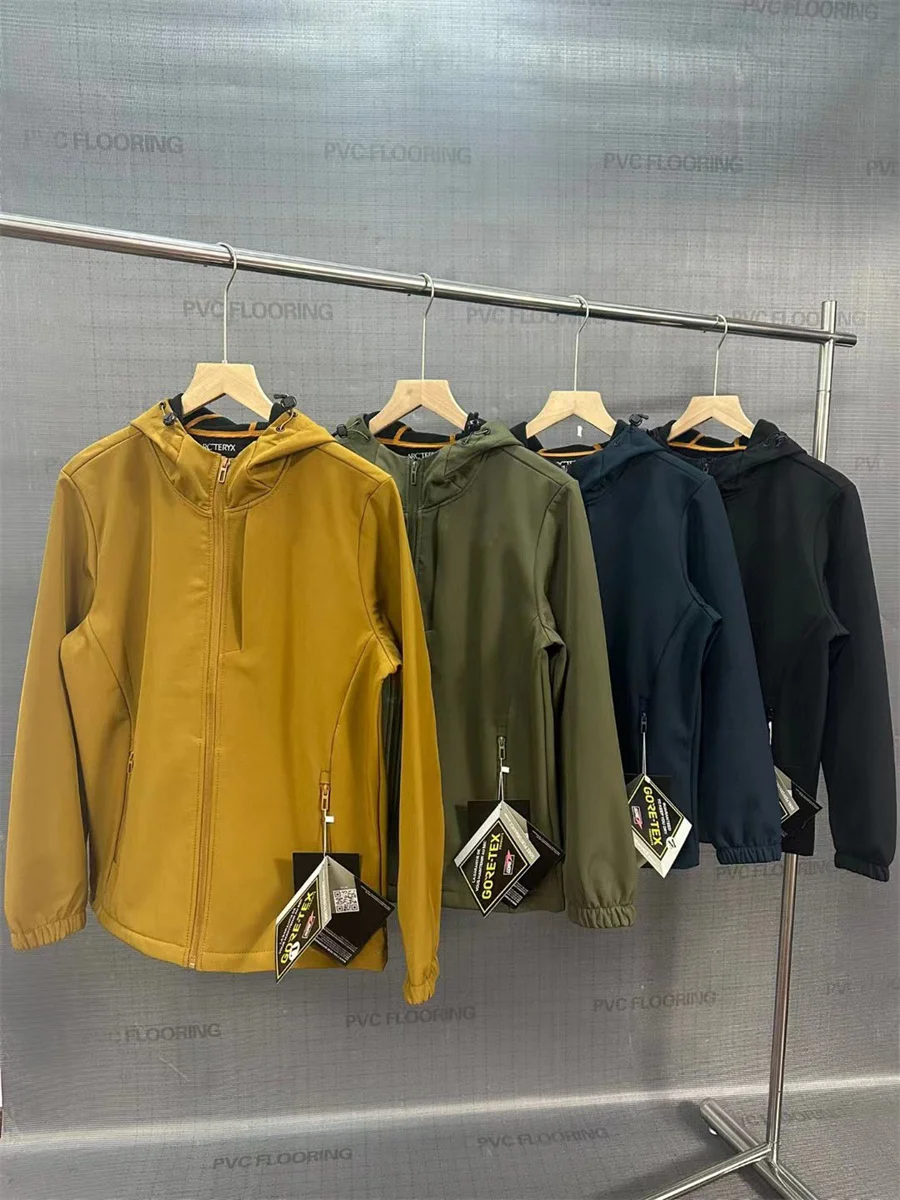 

Весенняя Новинка уличная флисовая куртка с капюшоном на молнии с мягкой оболочкой Повседневная ветрозащитная куртка для мужчин и женщин