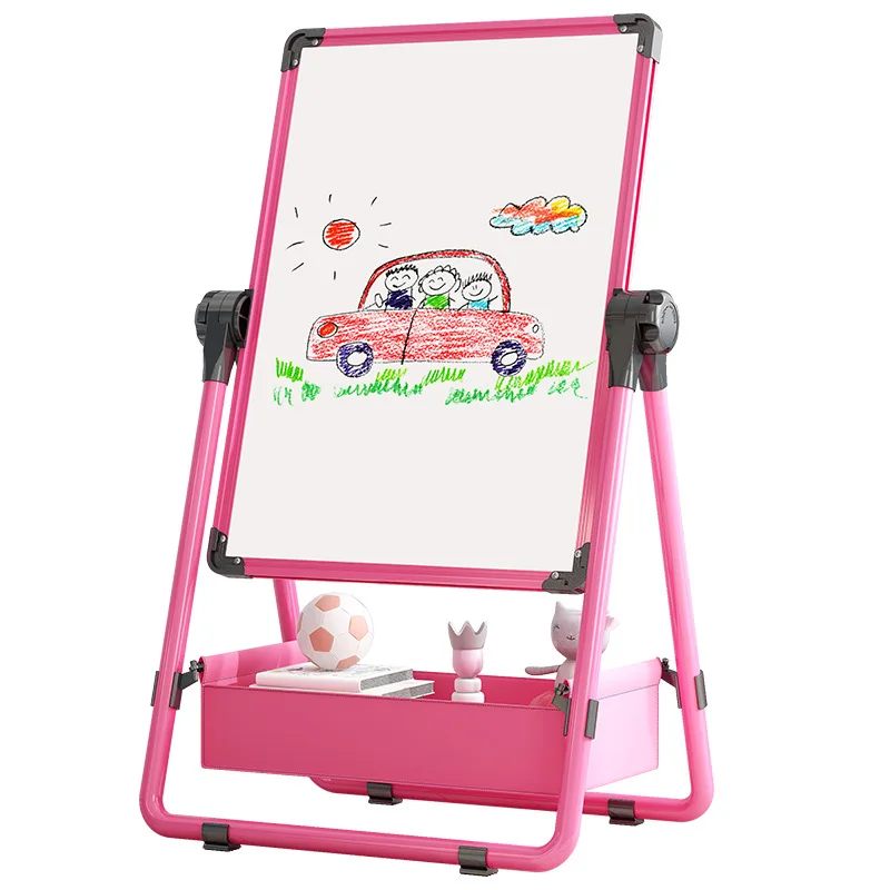 Children's drawing board magnetic double-sided lifting blackboard family kid writing graffiti scaffolding easel