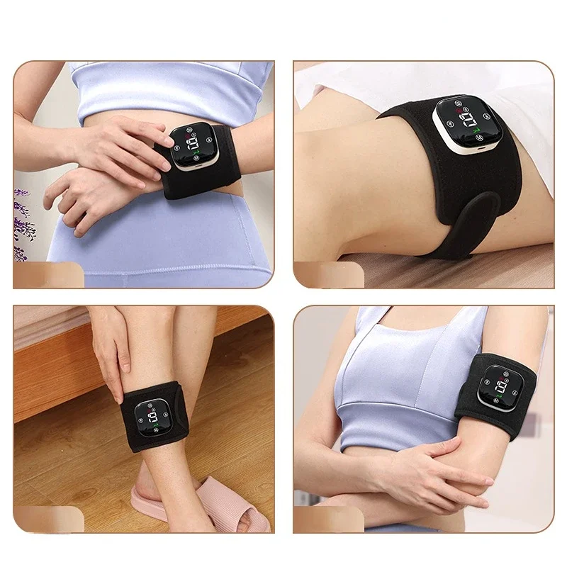 Multi-Function Heated Wrist Massage Joint Wristband Air Pocket Vibration Kneading Hot Compress Meridian Physiotherapy Instrument