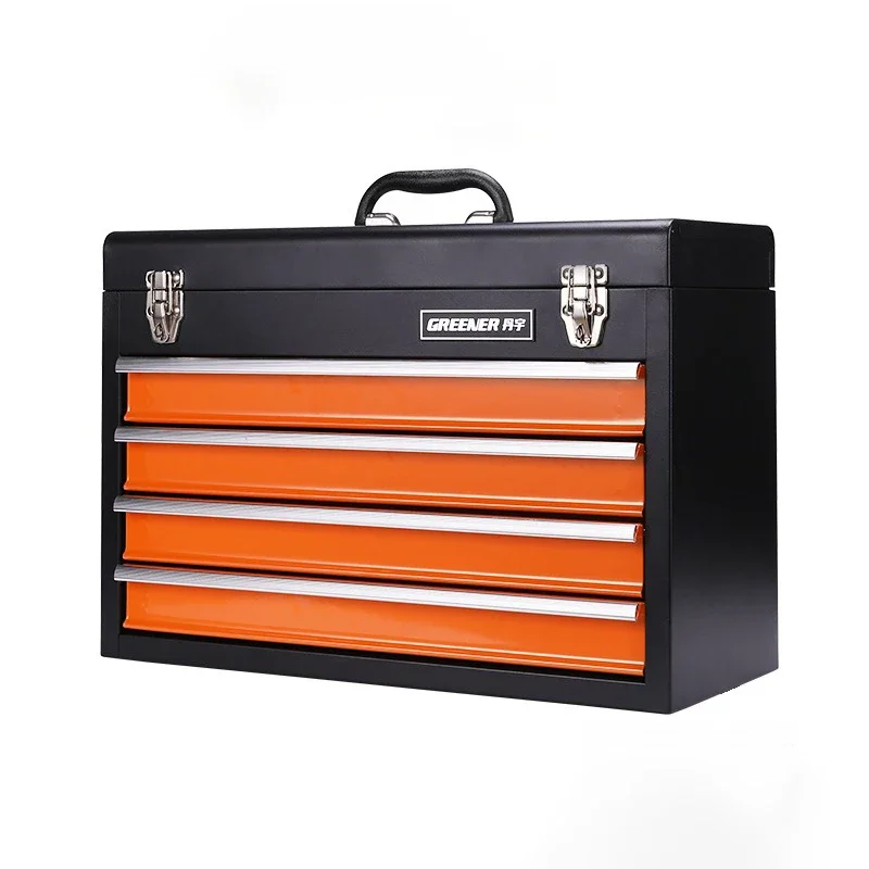 Electrician Tool Storage Boxes Portable Multifunctional Suitcase Steel Screwdriver Wrench Hardware Repair Tools Organizer Boxes 6