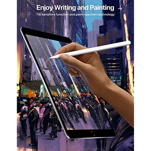 磁気ワイヤレス充電スタイラスペン iPad Pencil 第 2 世代用
