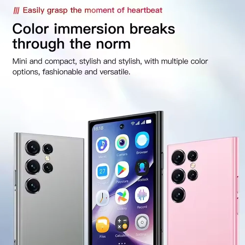 Soyes ONEMYTH S25 Pro 2025 New Mini Smartphone Android System Google Store  4.0-inch 2000mAh Small Smart Phones Latest Upgrade 3
