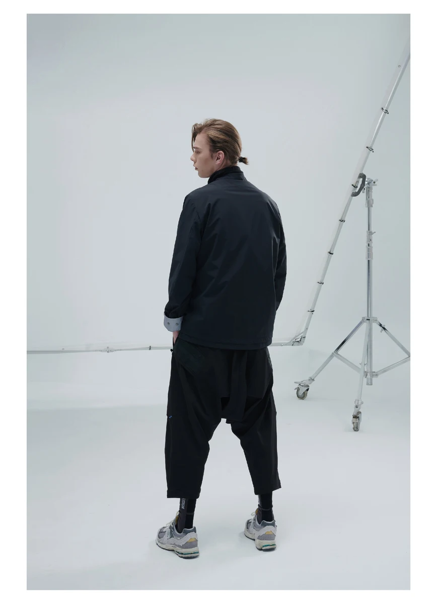 Reindee lusion 21fw functional seamless pocket waterproof tang suitacket kimono techwear asian style