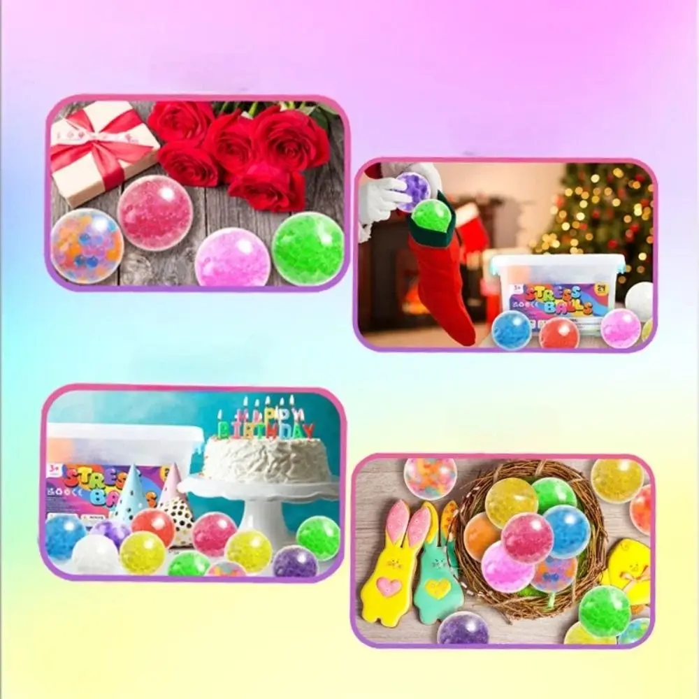 Ball Vent Water Bead Ball Squeezing Toy Squeezing Toy 3.5Cmtpr Children Adult Squeeze Ball Grape Ball Play Stress Reliever Toys 3