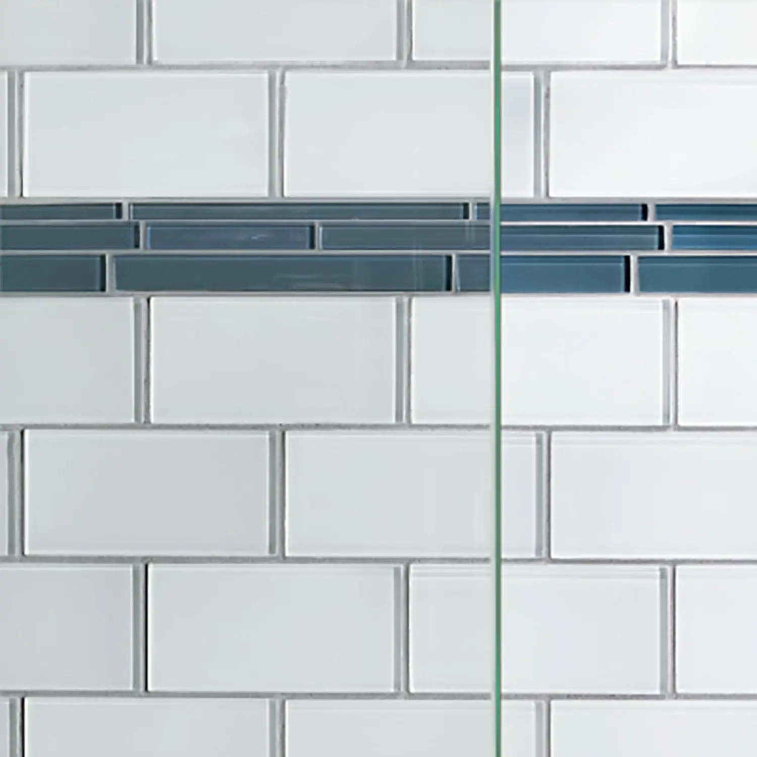 Classic Sliding Shower Door Fits 40 44 inch opening Clear Glass Silver Finish designed to repel water in the shower