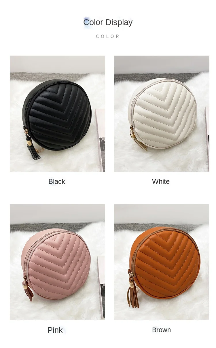2022 New Round Bag Girls Crossbody Bag Fashion Women 'S Bag Purses Crossbody Bags For Women 2022 New Round Bag Girls Crossbody Bag Fashion Women 'S Bag Purses Crossbody Bags For Women